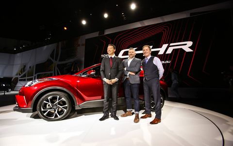 The C-HR was a Scion. Now it's a Toyota with a real timeline, going on sale in 2017.