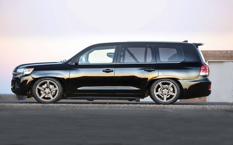 The Land Speed Cruiser is set to topple the SUV top speed record.
