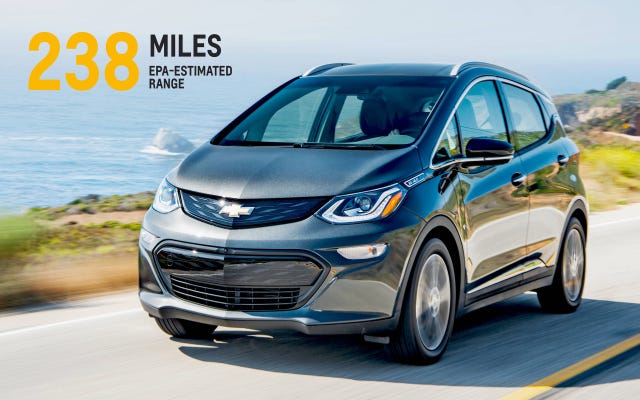 chevy bolt epa range