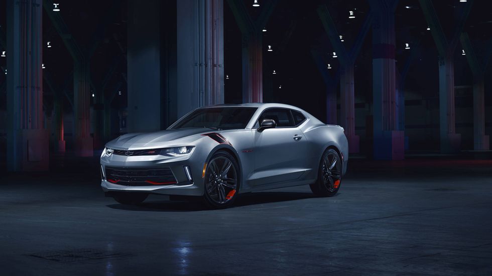 The Redline package adds black wheels with distinct red has marks, black nameplates outlined in red, blacked-out grilles and black Chevy bowtie logos.