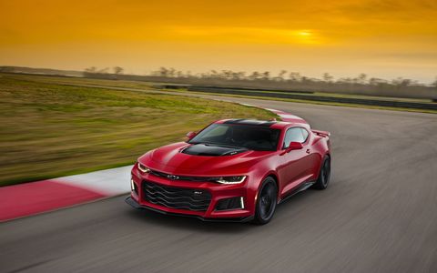 A photo gallery for the 2017 Chevrolet Camaro ZL1.
