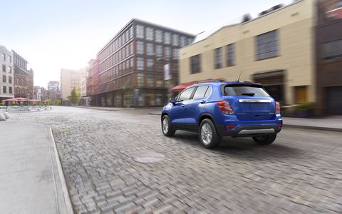 The Chevy Trax received a refreshed look for 2017.