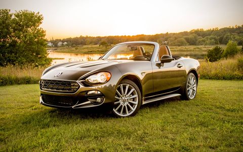Fiat's version of the Miata offers a slightly more luxurious B-road attack experience.