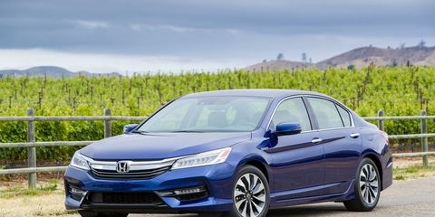 The Accord Hybrid gets almost 50 mpg.