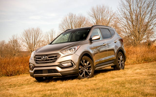 Hyundai santa fe 2017 год