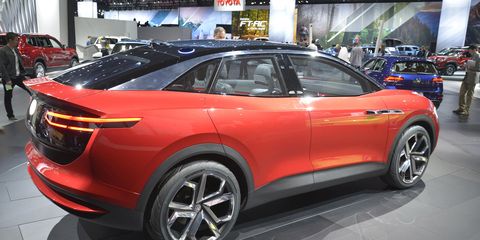 A production version of the ID Crozz SUV will be among the first electric cars from the VW Group to be sold in the U.S. Chattanooga will join production of the ID range in 2022.