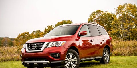 The Pathfinder has been refreshed for 2017, and is powered by a 3.5-liter V6 producing 284 hp and 259 lb-ft of torque.