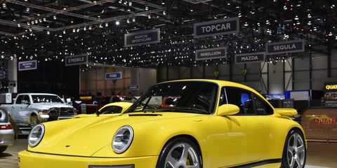 RUF will have a special class at The Quail this year and will use the occasion to debut its latest CTR alongside the freshly restored legendary 1989 “Yellowbird” CTR #001, the latter owned by everyone's best friend Bruce Meyer. Shown here is the 2017 RUF CTR.