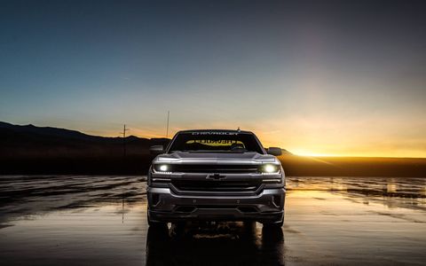 The folks at Chevy slapped a supercharger like the ones found on its Z06 Corvette and ZL1 Camaro onto a 5.3-liter-powered Silverado.