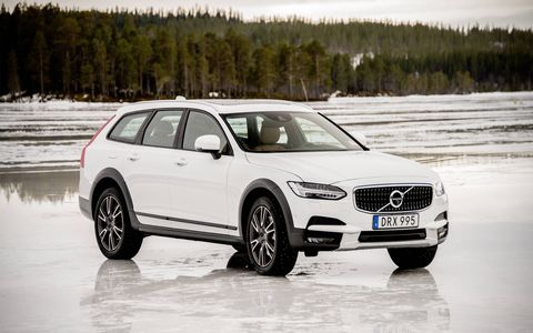 The V90 Cross Country returns Volvo to its big wagon roots, with an all-wheel drive system and some extra ground clearance.