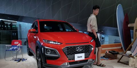 The 2018 Hyundai Kona brings fresh looks and loads of tech to the crowded subcompact crossover market. It launches this year with a variety of powertrains and the option of front- or all-wheel drive.