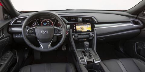 The Honda Civic did away with its mechanical emergency brake for better interior packaging.