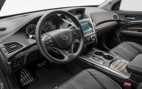 Gallery 2017 Acura Mdx Sport Hybrid Interior