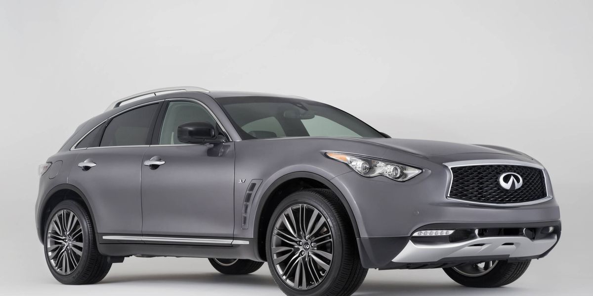 A gallery for the 2017 Infiniti QX70 Limited.