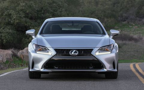 The RC 200t is one of several 2017 Lexus models powered by a 2.0-liter twin-scroll turbocharged inline four-cylinder engine with the D-4ST direct injection system and an intercooler. It delivers 241 hp, with 258 lb.-ft. of peak torque at 1,650-4,400 rpm.