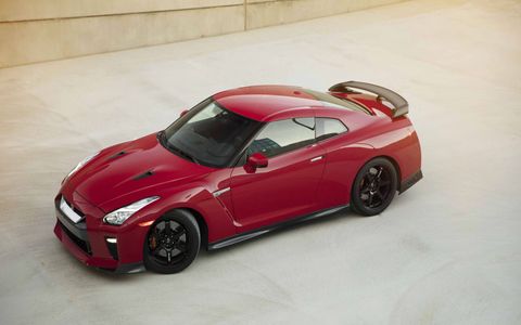 The 2017 Nissan GT-R Track Edition still has 565 hp and 467 lb-ft of torque.