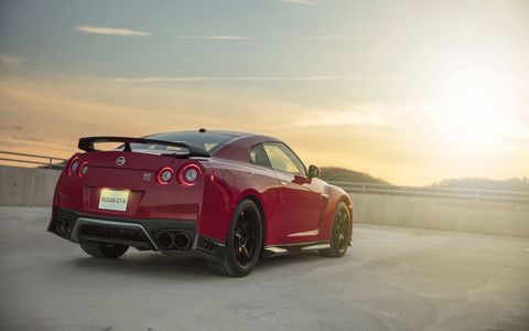 The 2017 Nissan GT-R Track Edition still has 565 hp and 467 lb-ft of torque.