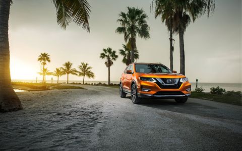 The 2017 Nissan Rogue was unveiled at the 2016 Miami auto show.