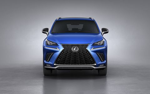 For 2018, the Lexus NX200t becomes the NX300.