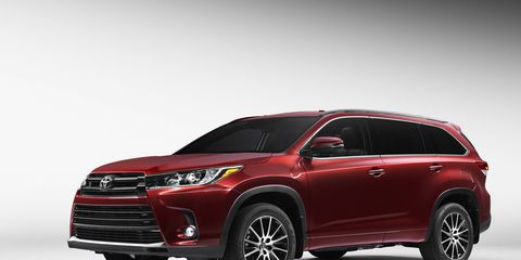 A first look at the 2017 Toyota Highlander ahead of the New York auto show.