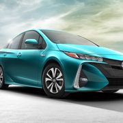 A gallery for the 2017 Toyota Prius Prime that will debut at the New York auto show.