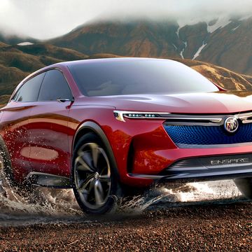 The Buick Enspire Concept debuted at the Beijing auto show earlier this year.