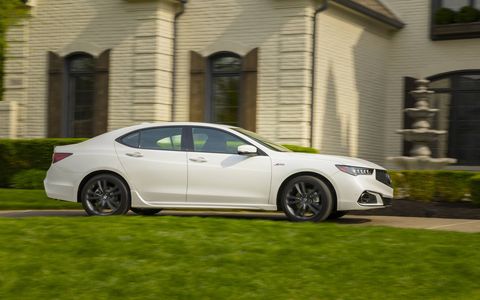The 2018 TLX boasts a more aggressive and sporty look inspired by the Acura Precision Concept that debuted last year, a design direction that has successfully influenced the styling of the 2017 MDX luxury SUV.