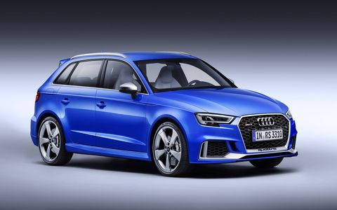 Audi brought the RS 3 Sportback to the Geneva motor show this week