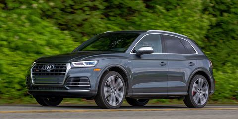 The 2018 Audi SQ5 comes with a 354 hp turbocharged V6.