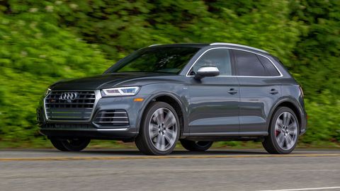 The 2018 Audi SQ5 comes with a 354 hp turbocharged V6.