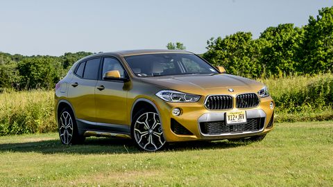 The X2 offers a new crossover option in BMW's lineup, positioning itself as a roomy hatchback with some soft-road ability.