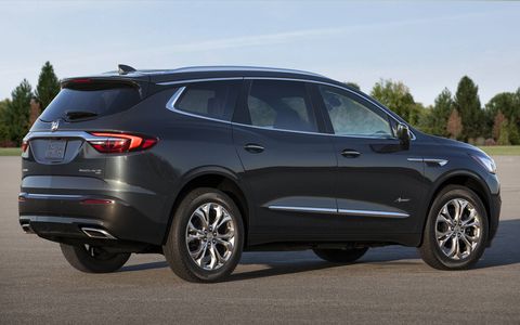 The 2018 Buick Enclave Avenir shares chassis architecture with the new Chevy Traverse and has a 302-hp, 3.6-liter V6 under the hood.