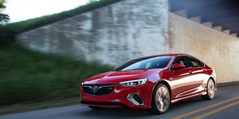 The 2018 Buick Regal GS adds some performance prowess to the new Regal.