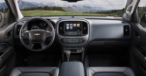 The 2018 Chevy Colorado is offered five trims: base, WT, LT, Z71 and ZR2.