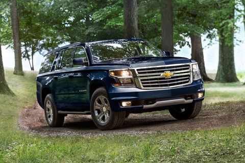 The 2019 Chevy Suburban's top engine choice is a 6.2-liter V8 making 420 hp.