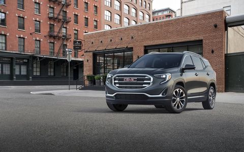 GMC unveiled the all-new 2018 Terrain ahead of the 2017 Detroit auto show. Smaller and lighter than the outgoing model, the new Terrain gets the choice of two turbocharged gasoline engines or a 1.6-liter turbodiesel.
