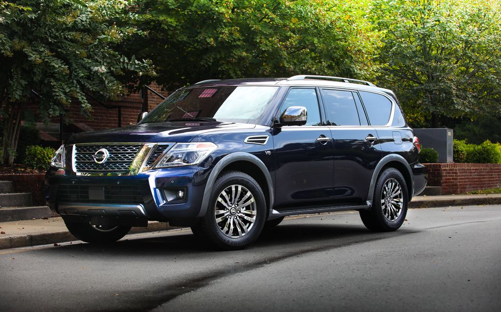 2018 Nissan Armada essentials: A big V8 and 8,500 pounds of towing