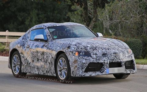 The Supra will share its underpinnings with the BMW Z5 when it debuts as a 2018 or 2019 model-year coupe.