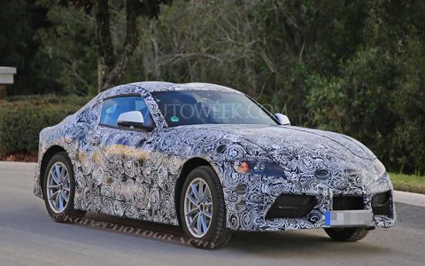 The Supra will share its underpinnings with the BMW Z5 when it debuts as a 2018 or 2019 model-year coupe.