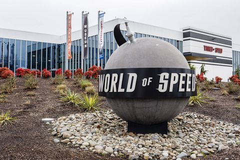 World of Speed is a beautifully executed, well worth visiting for its thoughtfully curated revolving exhibitions featuring everything from Indy cars to streamliners.