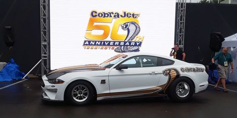 Production of the Ford Mustang Cobra Jet is limited to 68 units.