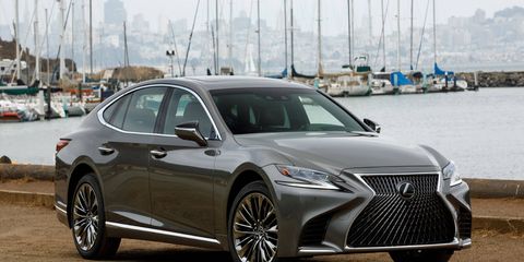 The 2018 Lexus LS 500 goes on sale in February.