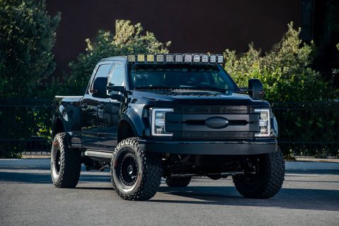 Ford won Best Truck of SEMA with its selection of light-duty, but heavily customized pickups.