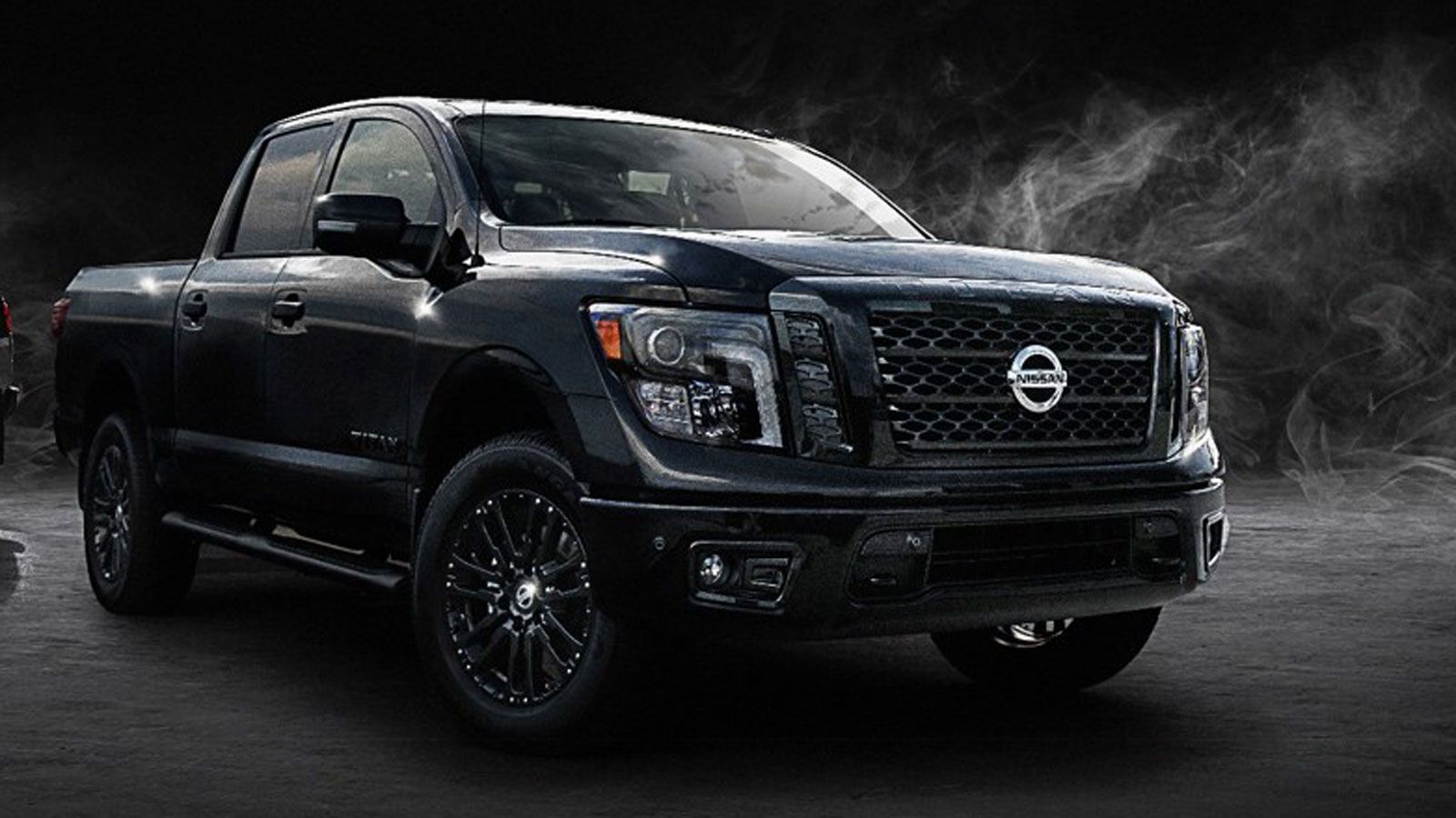 nissan titan xd blacked out