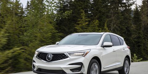 The 2019 Acura RDX starts at $38,295. The official on-sale date is June 1. This is the Advance SH-AWD, which is priced at $48,395.