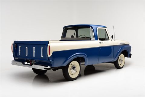 Subject of a no-expense-spared restoration, this 1961 Ford F-100 pickup sold for a remarkable $88,000 at Barrett-Jackson's 2019 Scottsdale auction.
