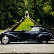 Noted collector David Sydorick claimed both the Coppa d'Oro Villa d'Este and the Trofeo BMW Group Best of Show with this incredible 1937 Alfa Romeo 8C 2900B Berlinetta Coupe.
