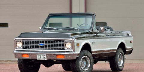 This super-clean, totally restored 1972 Chevrolet K5 Blazer made waves when it sold for $88,000 at Mecum's 2019 Kissimmee, Florida sale. The lofty price tag might not have been <em>so</em> surprising to classic car insiders, who have been watching vintage truck values soar in recent years.
