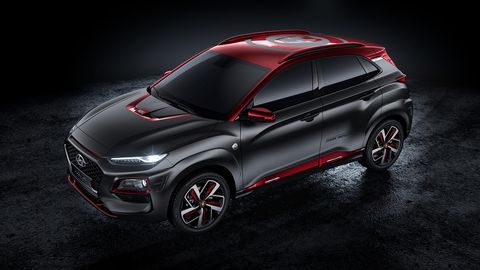 Hyundai and Marvel create a special edition Kona crossover with Iron Man themes.

