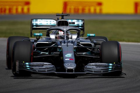 Sights from the Formula 1 action at the Circuit Gilles-Villeneuve ahead of the Canadian Grand Prix Saturday June 8, 2019.
